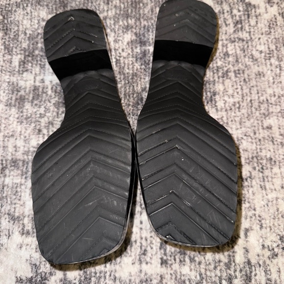 Gucci Women's Platform Block Heel Slide Sandals - Picture 3 of 5